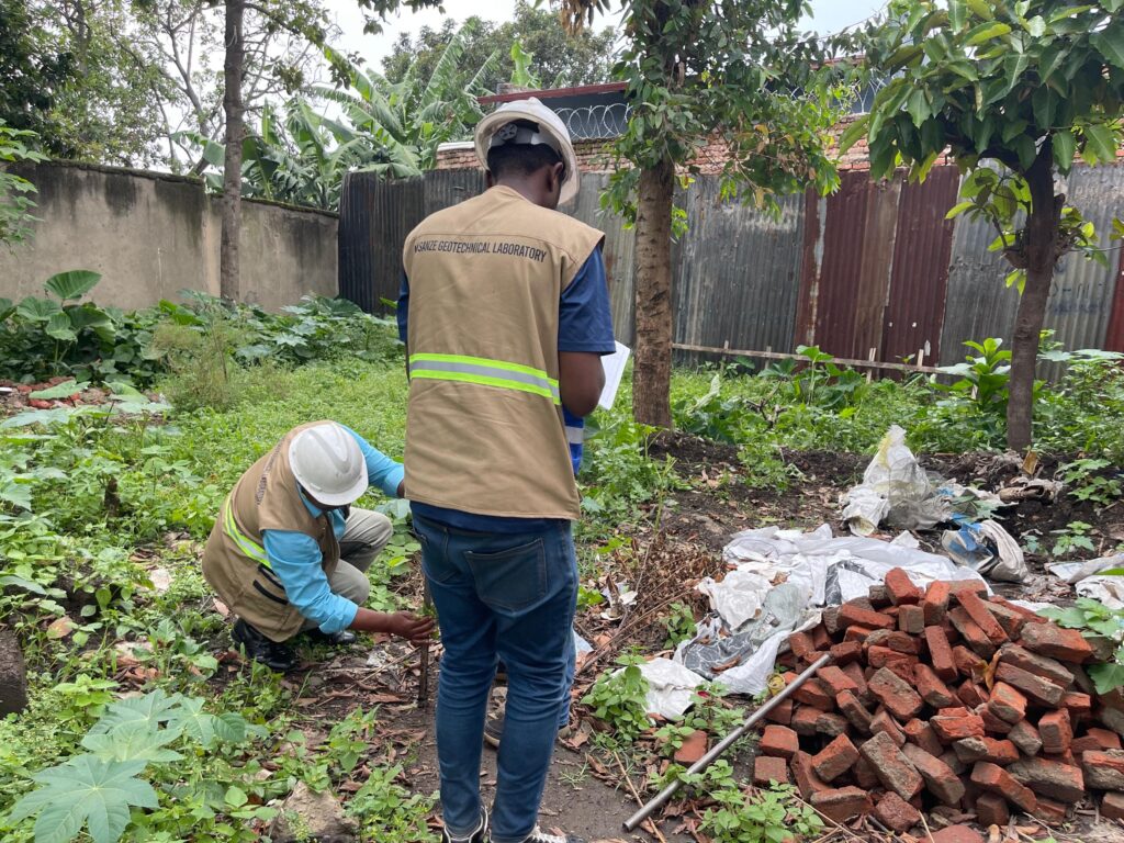 Picture of Instu test conducted - Musanze Geotechnical Lab